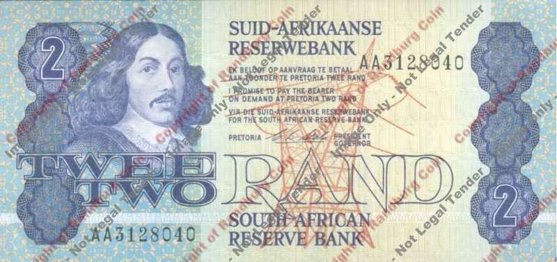 *#* CL Stals 1st Issue - Two Rand Note - EF *#*
