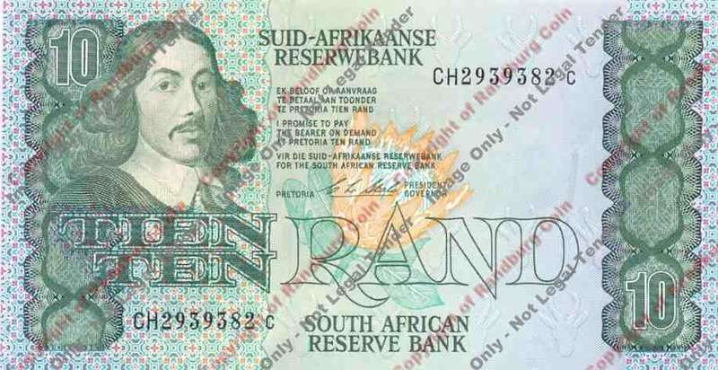 *#* CL Stals 1st Issue - Ten Rand Note - EF+ *#*