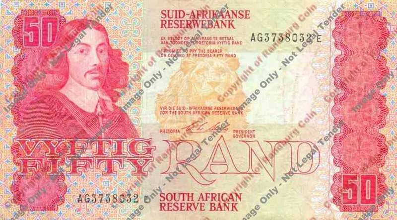 *#* CL Stals 1st Issue - Fifty Rand Note - F - see description *#*
