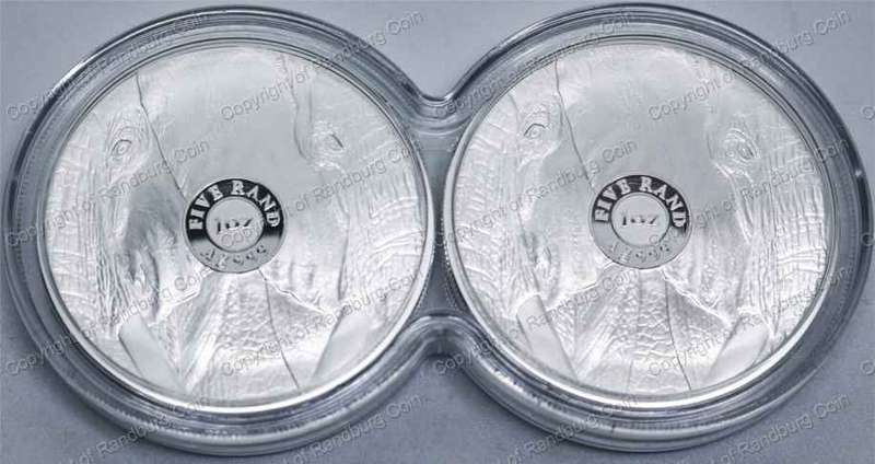 2024_Twin_1oz_Fine_Silver_Proof_R5_Big_Five_Series_III_Elephant_Coin_Set_rev