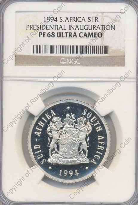 *#* 1994 PRESIDENTIAL INAUGURATION R1 - NGC SLABBED PF 68 ULTRA CAMEO *#*