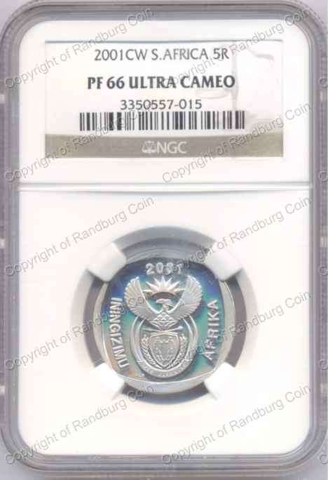 *#* 2001 PROOF R5 CW MINTMARK NGC SLABBED PF 66 - LOW MINTAGE 779 ONLY *#*