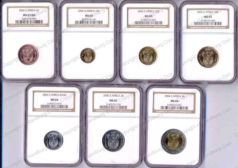 *#* 2006 NGC Graded  Uncirculated Coins Set *#*