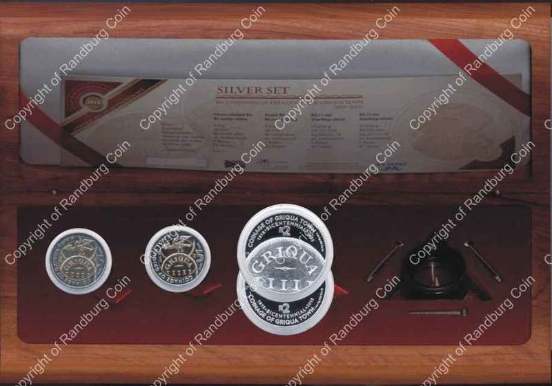 *#* 2015 SA Mint-Coinage of Griqua Town Bicentenary Set-Mintage 152 - Low Number - No 54 RARE!! *#*