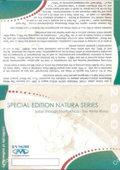 2009_Gold_Proof_White_Rhino_Special_Edition_Natura_Set_Cert_ob