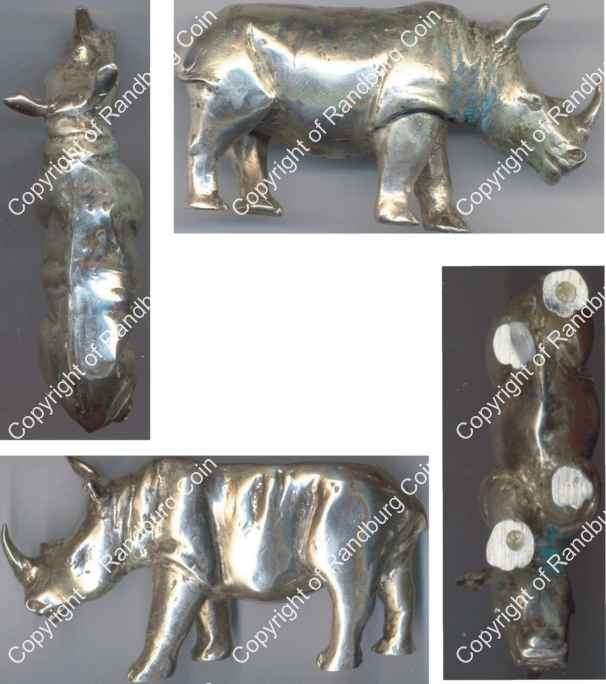 2009_Gold_Proof_White_Rhino_Special_Edition_Natura_Set_Silver_Rhino_Figurine