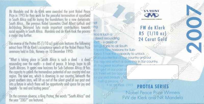 2007_R5_Tenth_oz_de_Klerk_Protea_Peace_Cert_ob.jpg