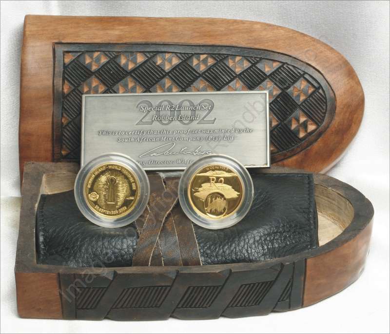*#* 2002 Gold R2 Robben Island Limited Launch Set Mintage 299 *#*
