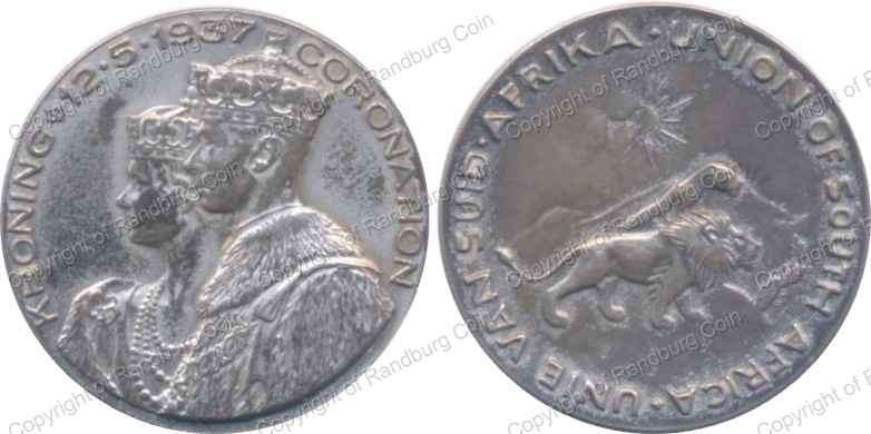 *#* 1937 King George vi Queen Elizabeth Silver Coronation Medal *#*