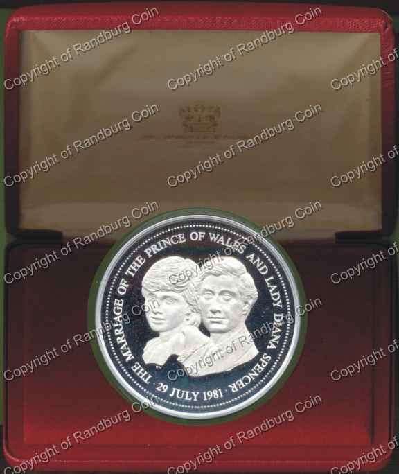 *#* 1981 Silver Troy Pound (11oz+ Pure) Royal Wedding Charles and Diana *#*
