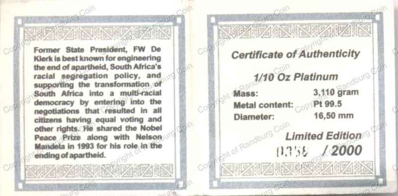 FW_de_Klerk_GRC_Platinum_Tenth_oz_Cert_rev