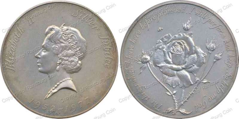 *#*1977 Spink and Son Queen Elizabeth ii Silver Jubilee Large Silver (2oz+)Medal in original box*#*