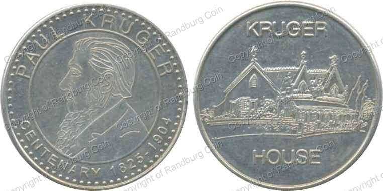*#* White Metal - Centenary of Paul Kruger/Kruger House Medal *#*
