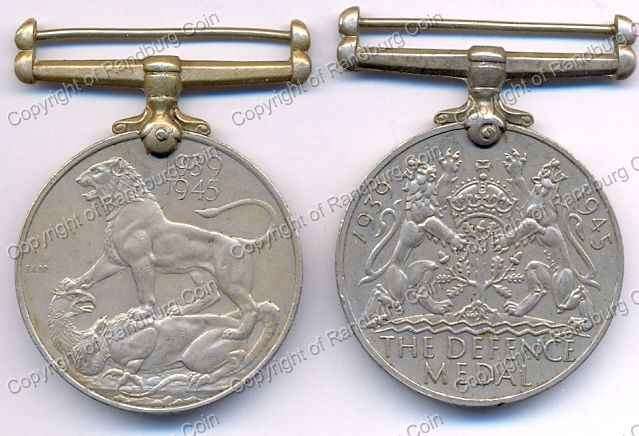 *#* WW2 - The Defence and the War Medals - 117091 S.F. Potgieter *#*