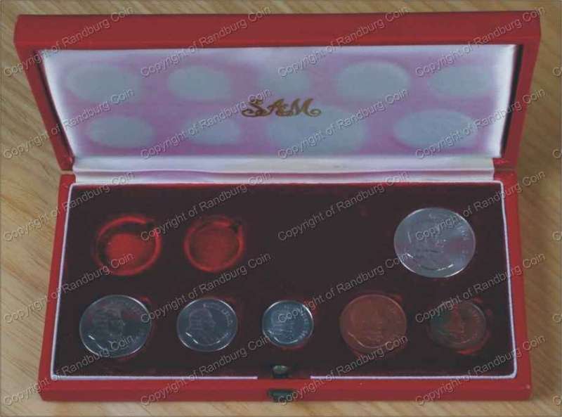 *#* 1966 Long Proof Set NO GOLD and NO R1 in SA Mint box Mintage 10000!!! *#*