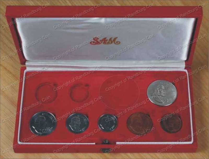 *#* 1967 Long Proof Set NO GOLD and NO R1 in SA Mint box Mintage 10013!!! *#*