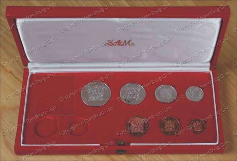 *#* 1972 Long Proof Set NO GOLD and NO R1 in SA Mint box Mintage 6000!!! *#*