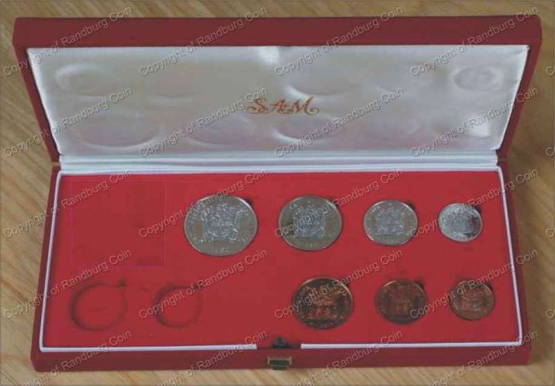 *#* 1980 Long Proof Set NO GOLD and NO R1 in SA Mint box Mintage 10000!!! *#*
