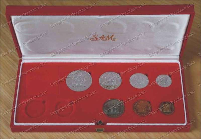 *#* 1983 Long Proof Set NO GOLD and NO R1 in SA Mint box Mintage 7300!!! *#*