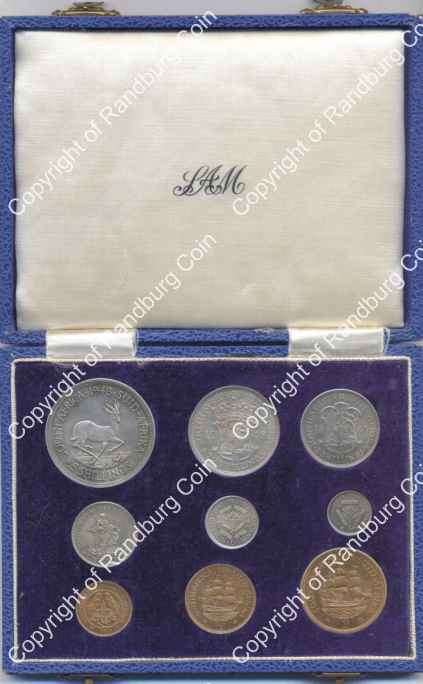 *#* 1948 SA Short Proof Set in Original SA Mint box Mintage 1120 !!! *#*