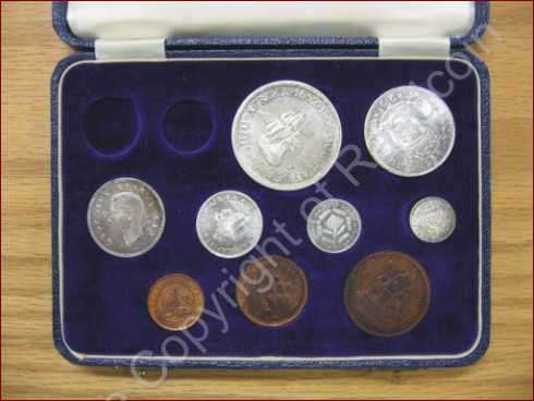 *#* 1952 SA Short Proof Set in Original SA Mint Long box - NO Gold *#*