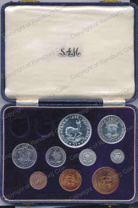 *#* 1956 SA Short Proof Set in original SA Mint Long box - NO Gold *#*