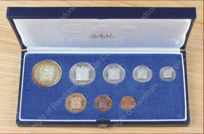 *#* 1978 SA Proof Set in Original SA Mint box Mintage 7000 !!! *#*