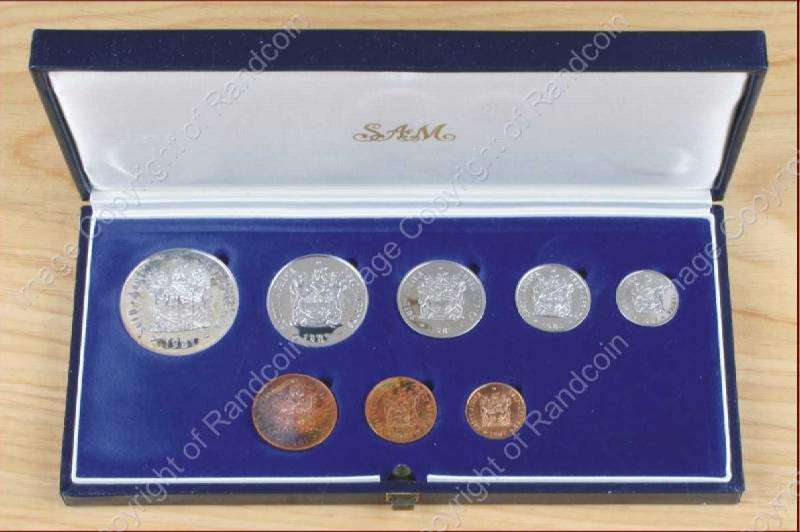 *#* 1981 SA Proof Set in Original SA Mint box Mintage 4000 !!! *#*