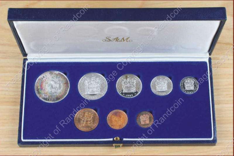 *#* 1983 SA Proof Set in Original SA Mint box !!! Mintage 6835*#*