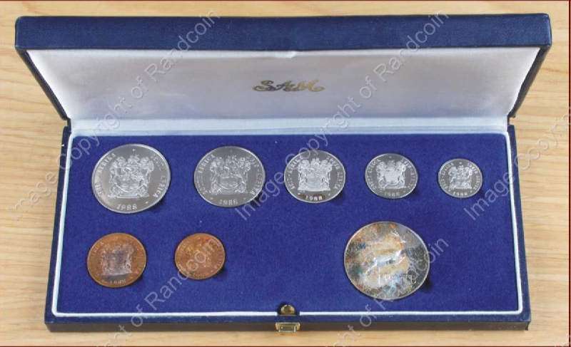*#* 1988 SA Proof Set in Original SA Mint box Mintage 7250 !!! *#*