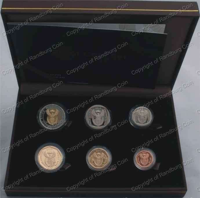 *#* 2017 South African Short Proof Coin Set *#*