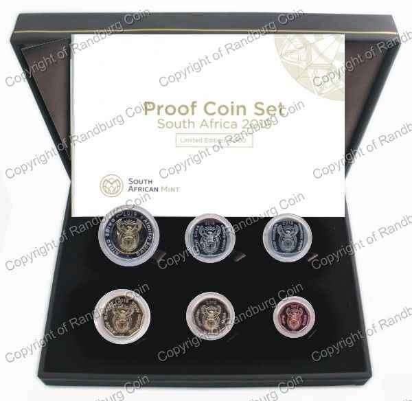 *#* 2019 South African Short Proof Coin Set - Ltd 4000 *#*
