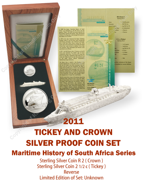 *#* 2011 Silver (Stg 66.34gr) Combo Set Proof Maritime History in Wooden Box - Mintage 582 *#*