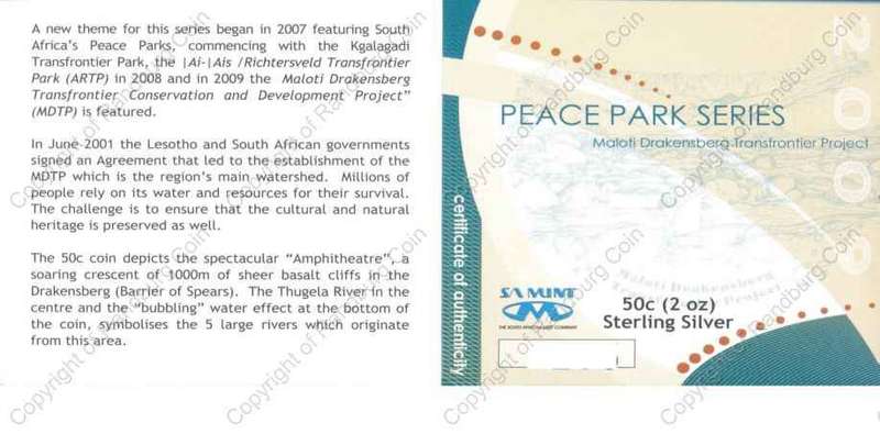 2009_Silver_Wildlife_Moloti_Drakensberg_Peace_Park_50c_cert_ob.jpg