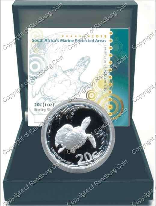 *#* 2013 Silver Marine Protected Areas Proof 20 cent 1 oz *#*