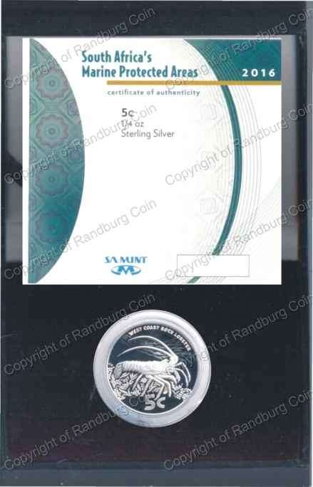 *#* 2016 Silver Marine Protected Areas Proof 5 cent 1/4oz - Mintage 245 *#*