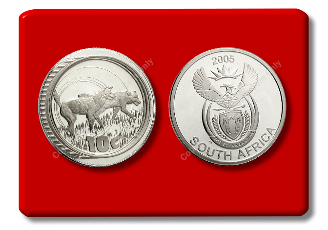 2005_Wildlife_Series_Silver_Prestige_Set_Half_oz_10c_African_Wild_Dog_ob_and_rev