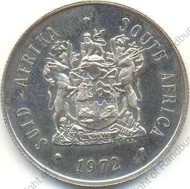 *#* 1972 SA Silver R1 Proof Coat of Arms Mintage 10 000*#*