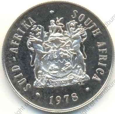 *#* 1978 SA Silver R1 Proof Coat of Arms Mintage 17 000*#*