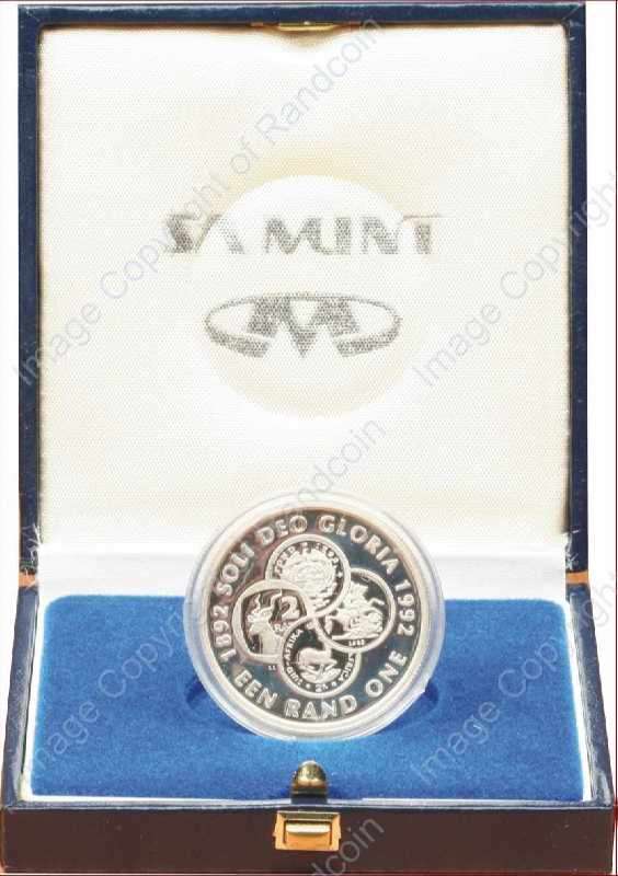 *#* 1992 SA Silver R1 Proof Coinage Mintage 8 094*#*
