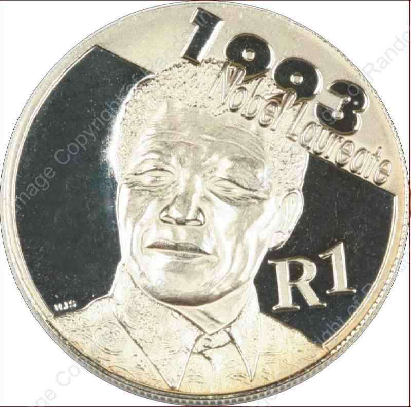 *#* 2007 SA Silver R1 Unc Nelson Mandela Mintage 4 061*#*
