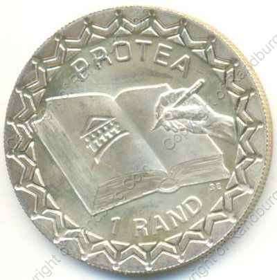 *#* 1996 SA Silver R1 Protea Uncirculated Constituition Mintage 2 128*#*