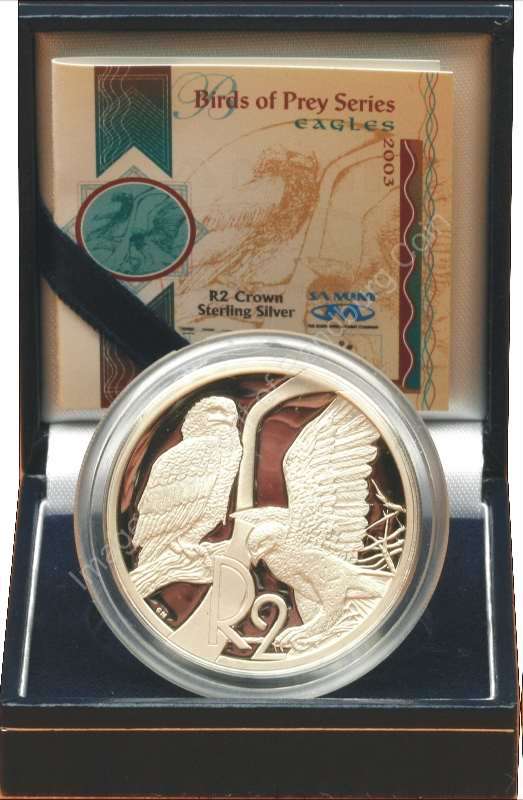 *#* 2003 SA Silver R2 Proof Eagles Mintage 2 166 *#*