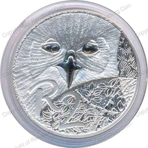 *#* SA Silver 1oz R2 Proof 2004 Owls Mintage 1 752-coin ONLY *#*