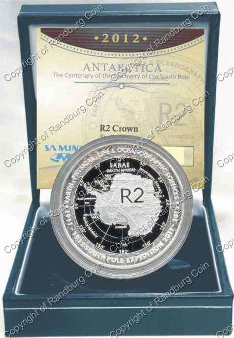 *#* 2012 SA Silver R2 Proof Antarctica Mintage 984 *#*