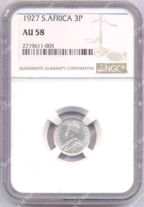 *#* 1927 TICKEY NGC SLABBED AU 58 *#*