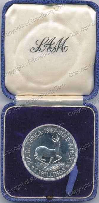 *#* 1947 South African PROOF CROWN - Judge grade yourself *#*