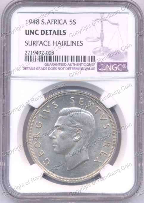 *#* 1948 CROWN NGC SLABBED UNC Details Surface Hairlines *#*