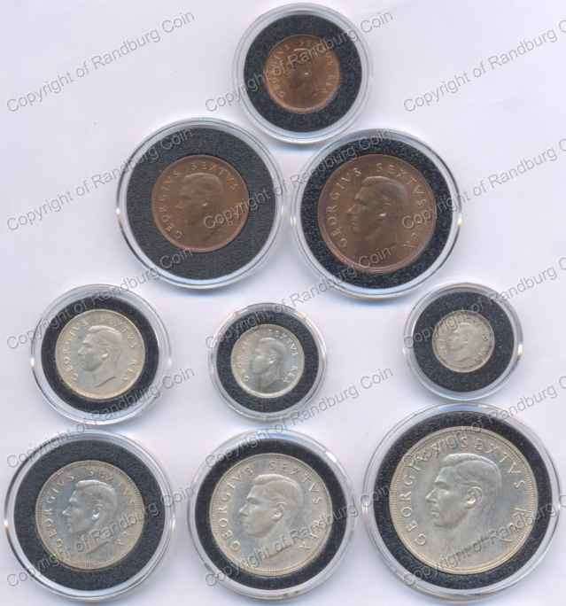 1952_SA_Union_Coins_Set_ob