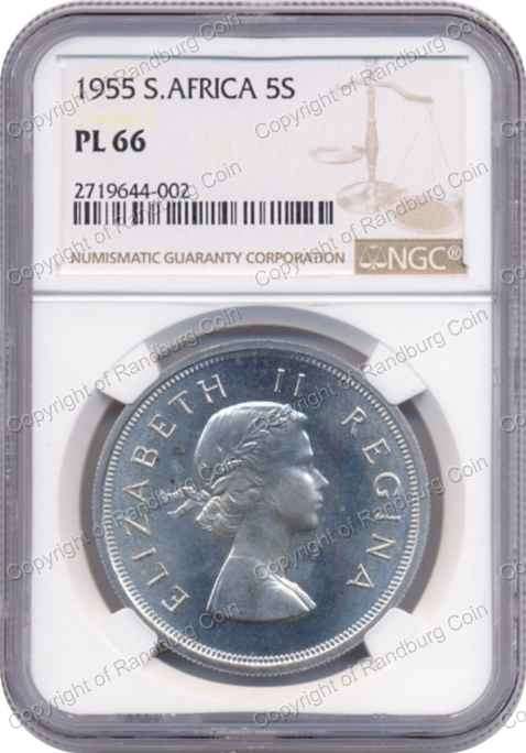 *#* 1955 CROWN NGC SLABBED PL 66 *#*